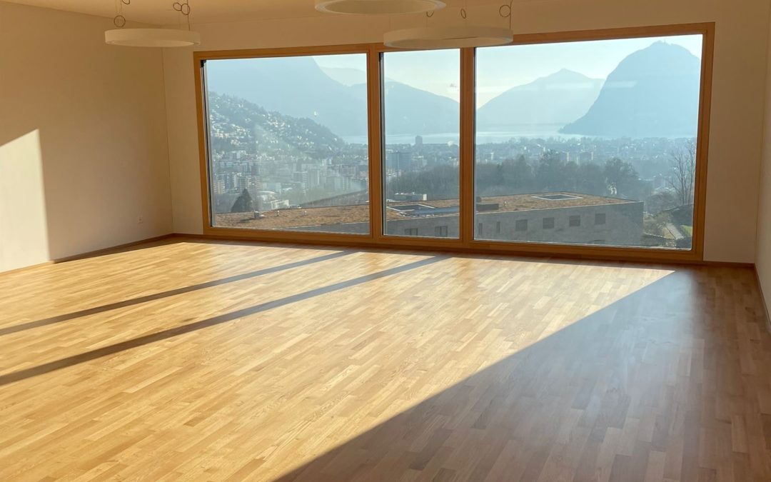 Parquet per la nuova casa anziani di Canobbio 