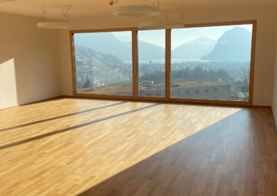 Parquet per la nuova casa anziani di Canobbio 