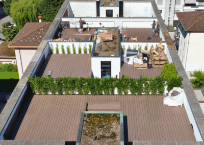 Terrazza rialzata WPC