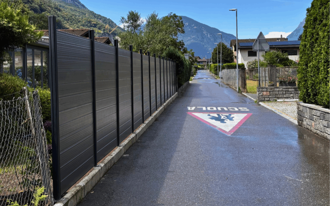 Recinzione in WPC
