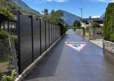 Recinzione in WPC